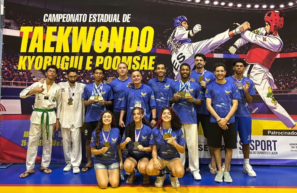 ATKDGV conquista 14 medalhas no Campeonato Estadual de Taekwondo​