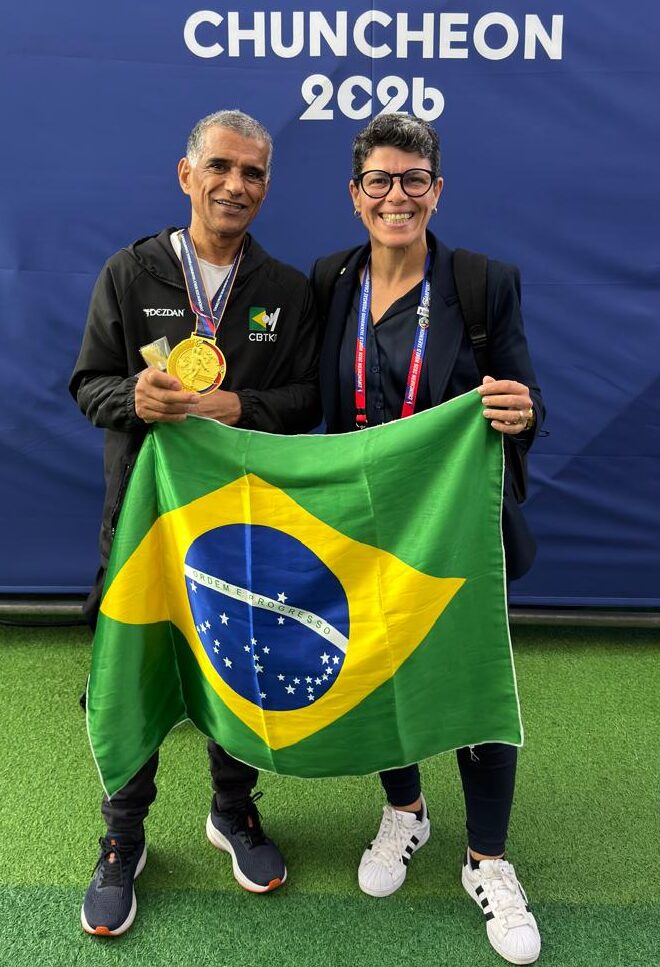 Nossa diretora Manuela Feliz faz parte do ouro inédito do Brasil no Mundial de Poomsae​